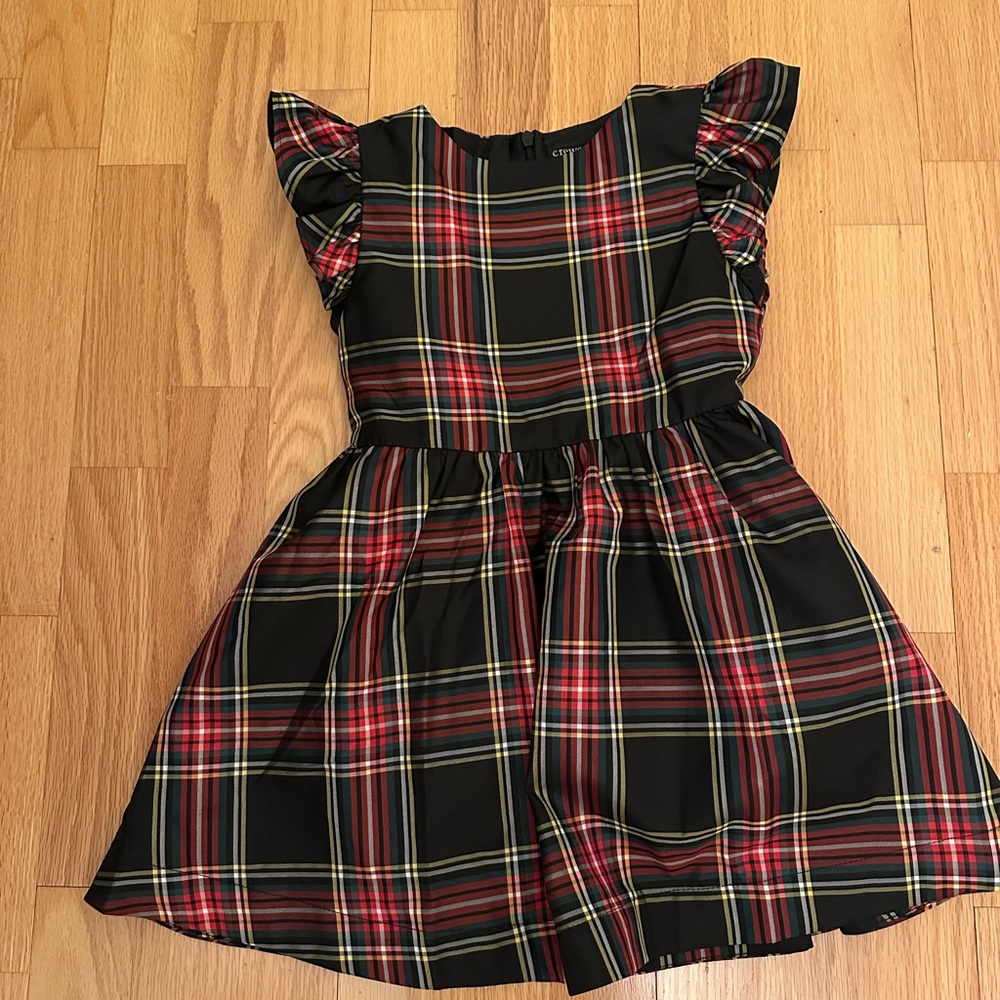 Crewcuts Dress in Stuart Tartan